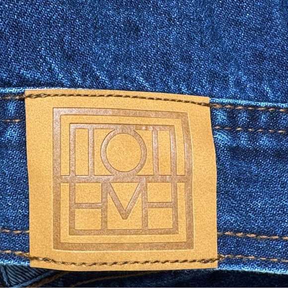 TOTEME Cropped Denim Jacket – EU 36 (US 2-4) NWOT - Picture 8 of 9